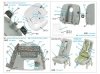 Quinta Studio QD48383 Mi-17 3D-Printed & coloured Interior on decal paper (Trumpeter) 1/48
